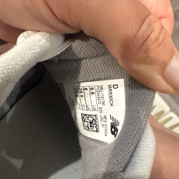 New balance 530 silver gray - Picture 3 of 3
